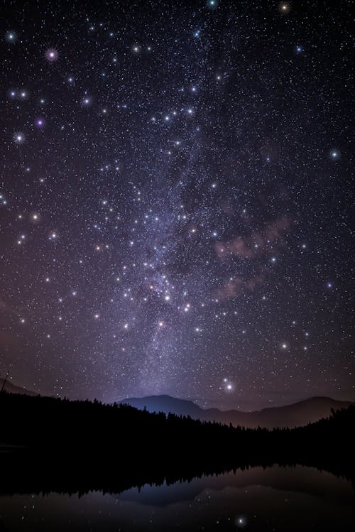 Scenic View Of Night Sky With Stars