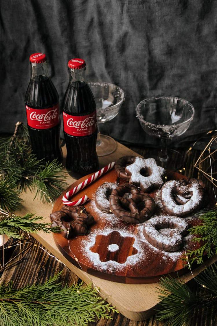 Coca Cola And Christmas Pastries