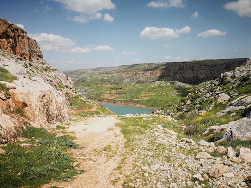 Hiking Trail in the Mountain