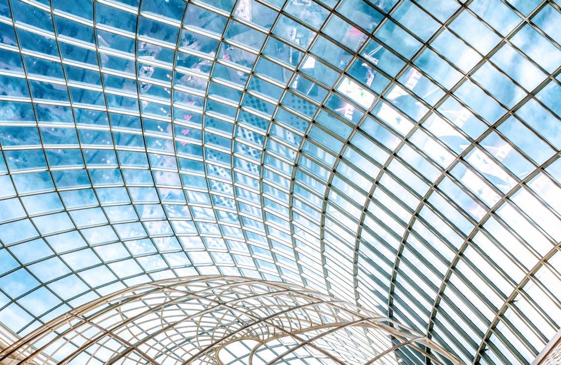 Free Glass Ceiling Stock Photo