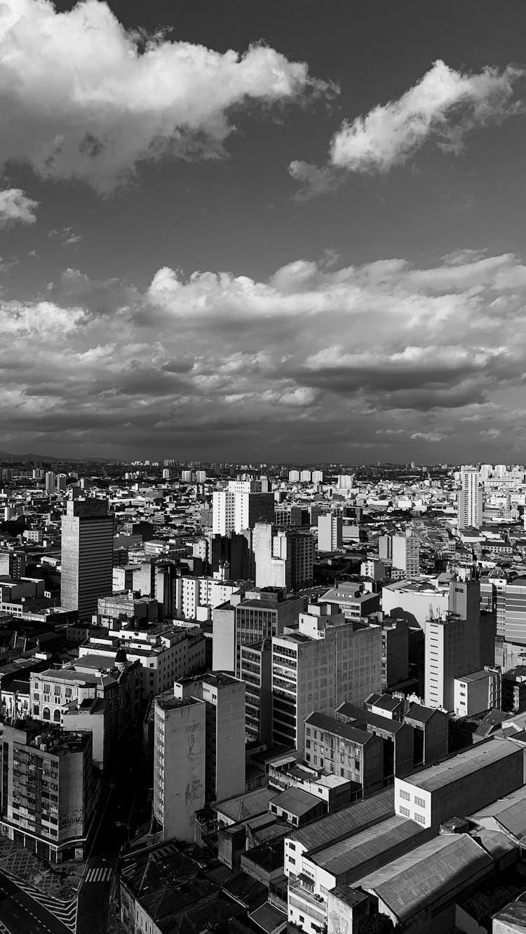 Aerial Photography Of City Buildings