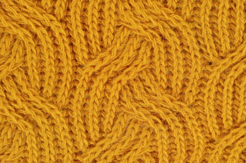 Bruin Gebreid Textiel