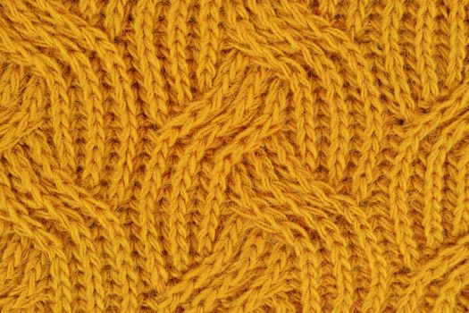 Brown Knitted Textile