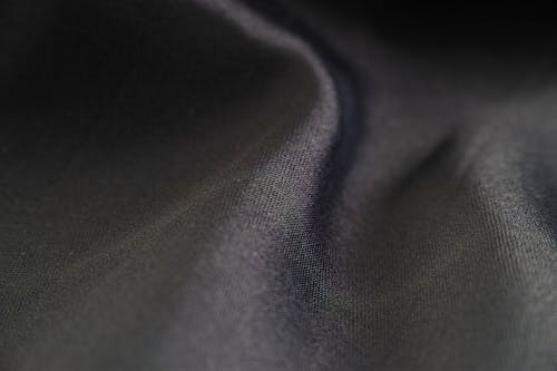 Close Upfoto Van Zwart Textiel