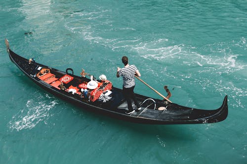 Základová fotografie zdarma na téma Benátky, člun, denní světlo