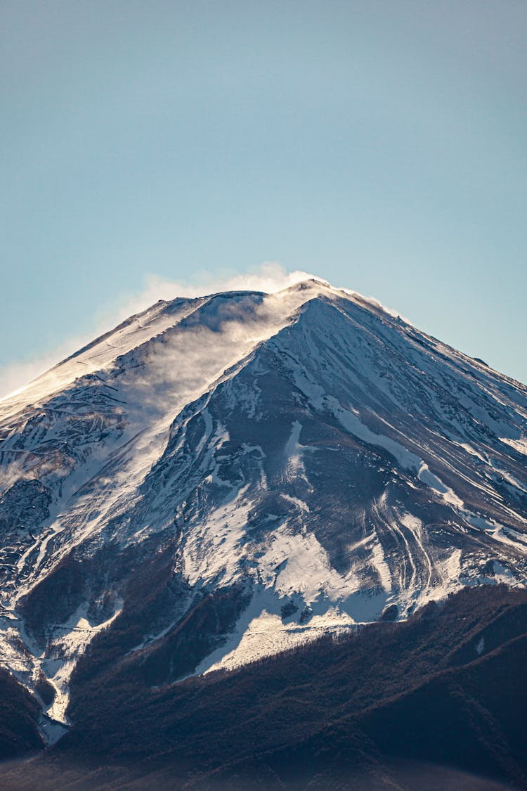 Large Snowcapped Mountain 