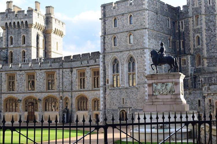 Equestrian Monument Near Windsor Castle