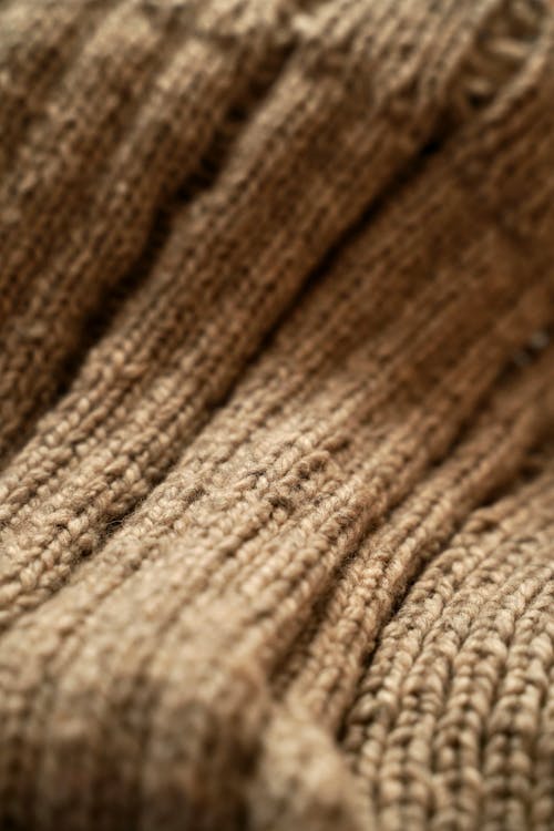 Beige Woolen Fabric