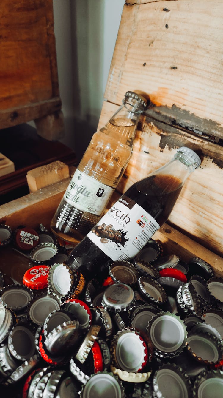 Bottle Tin Crowns In Abundance