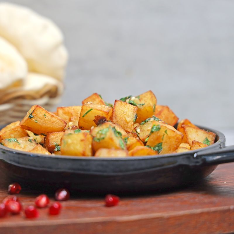 Air Fryer Korean Gochujang Potato Cubes