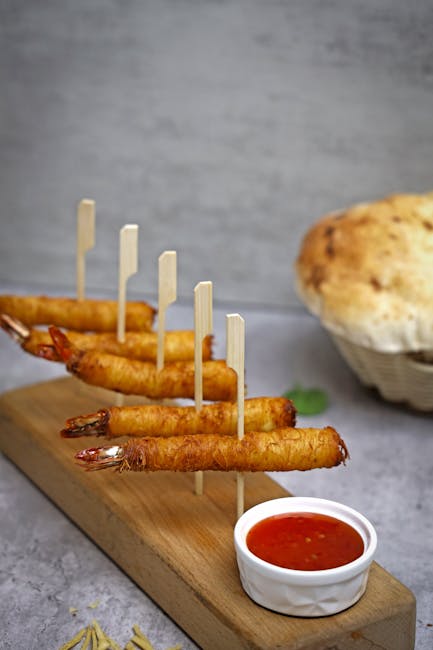 Recipe for  crispy smokie with thai chutney