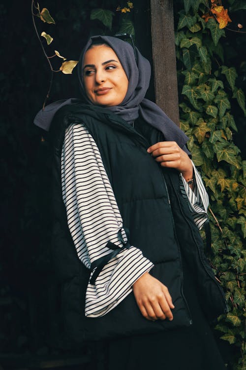 Portrait of Woman in Hijab