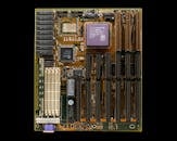 Motherboard in Close Up Shot