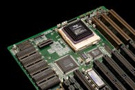 Motherboard in Close-up Photography