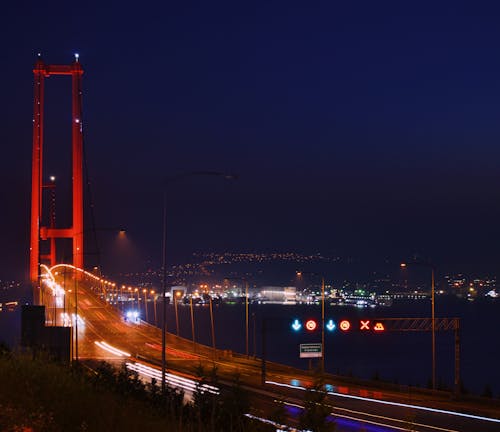 15 of July Bridge in Istanbul at Night