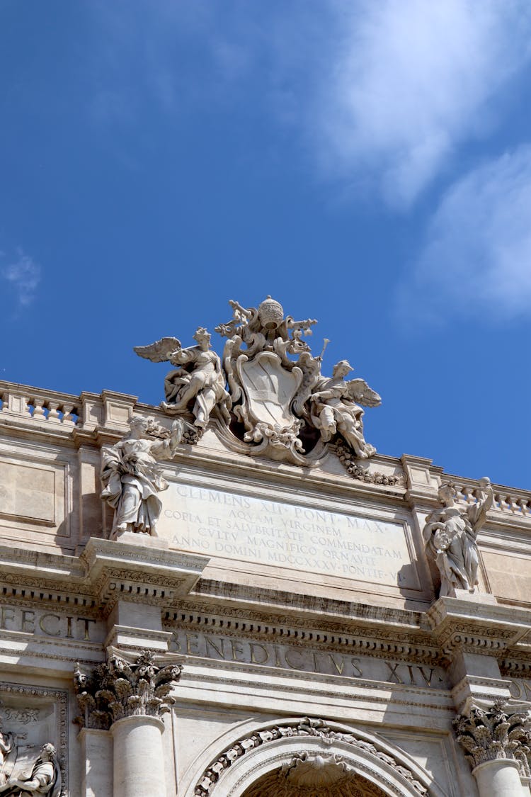 Statues On A Palace