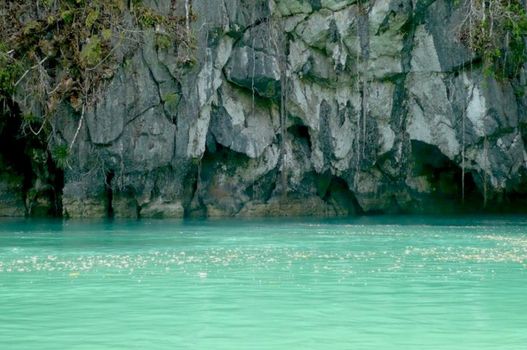 Water near Rocks