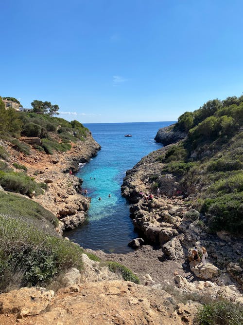 Kostenloses Stock Foto zu berg, blauer himmel, bucht