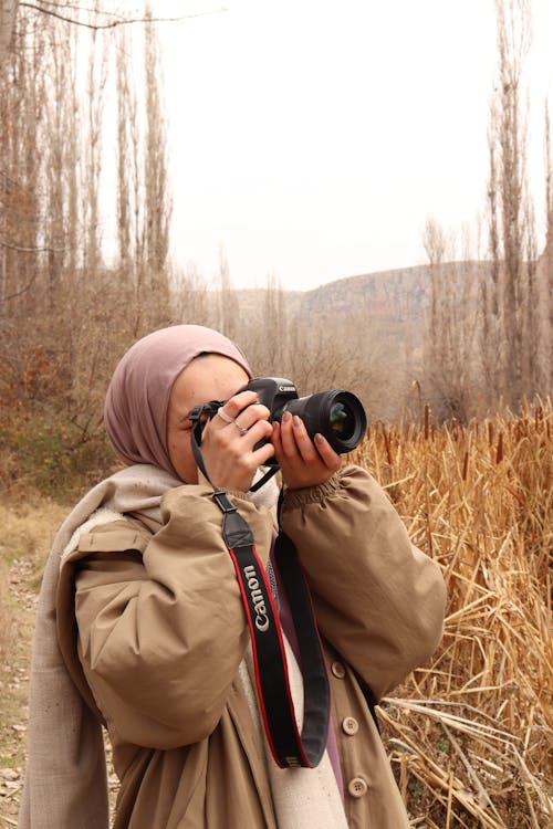 Woman Taking a Picture