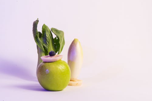 チンゲン菜, フード, 林檎の無料の写真素材
