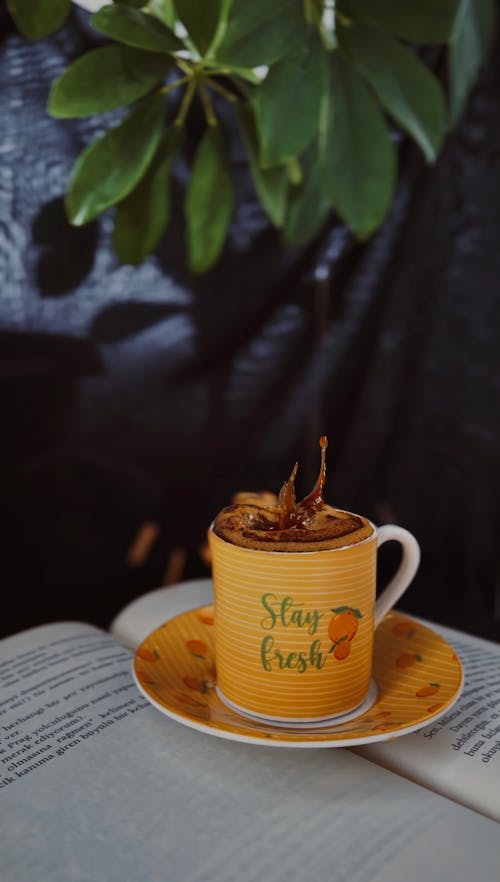 Coffee Cup on Book