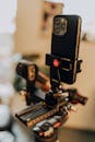Smartphone and Tripod