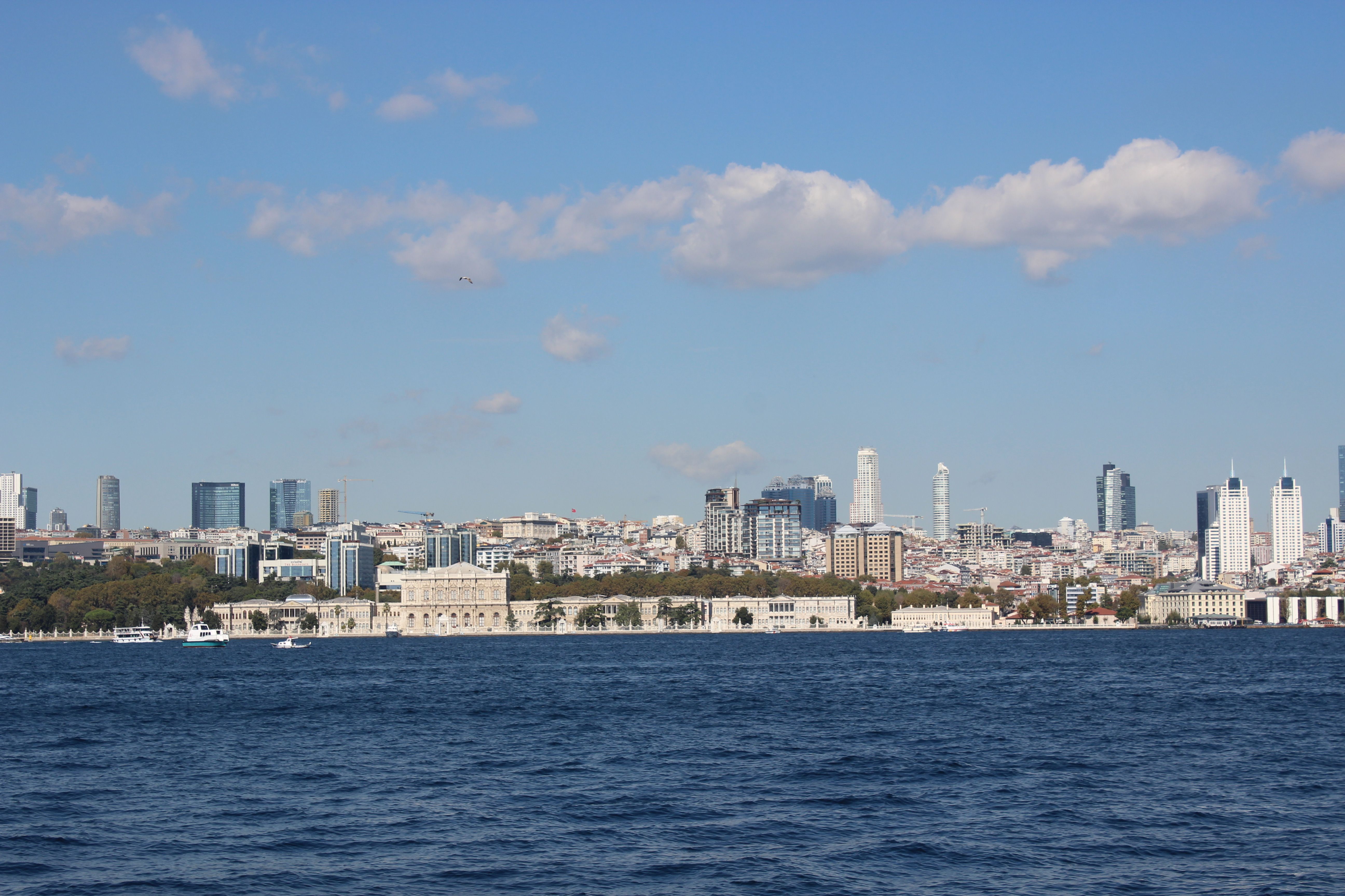 City Buildings Across the River · Free Stock Photo