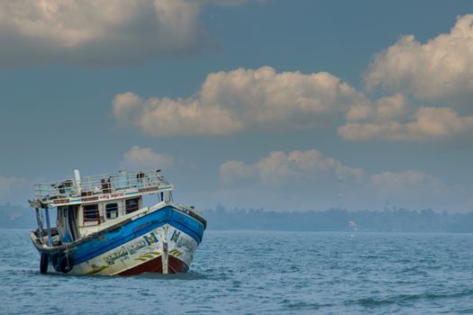 Free stock photo of beach, blue, boat