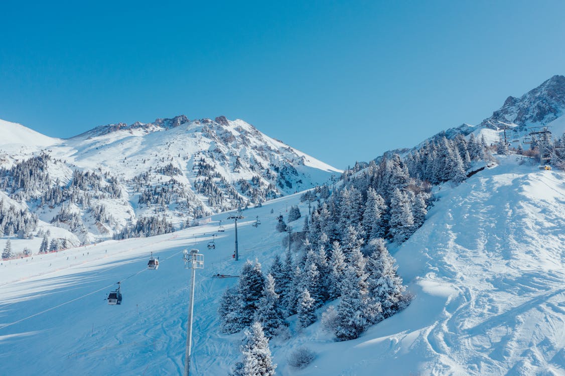 бесплатная Бесплатное стоковое фото с Альпийский, Аэрофотосъемка, гора Стоковое фото