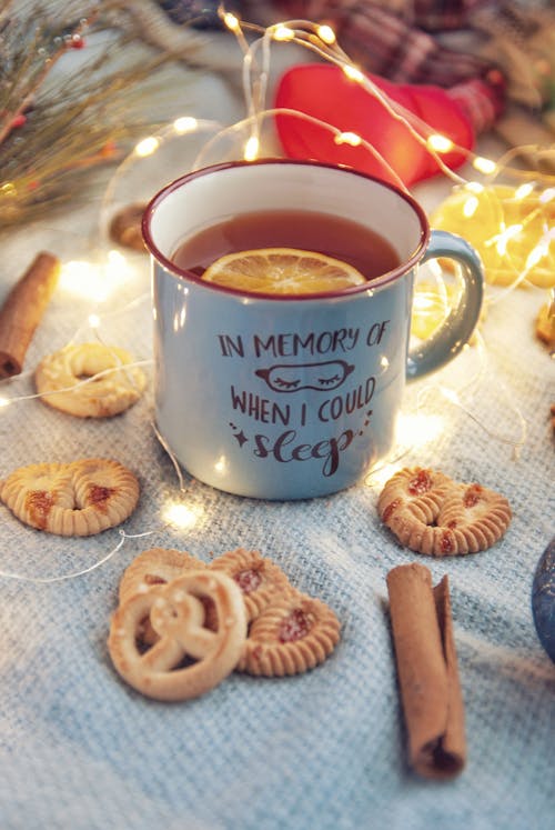 Základová fotografie zdarma na téma čaj, cookies, dekorace