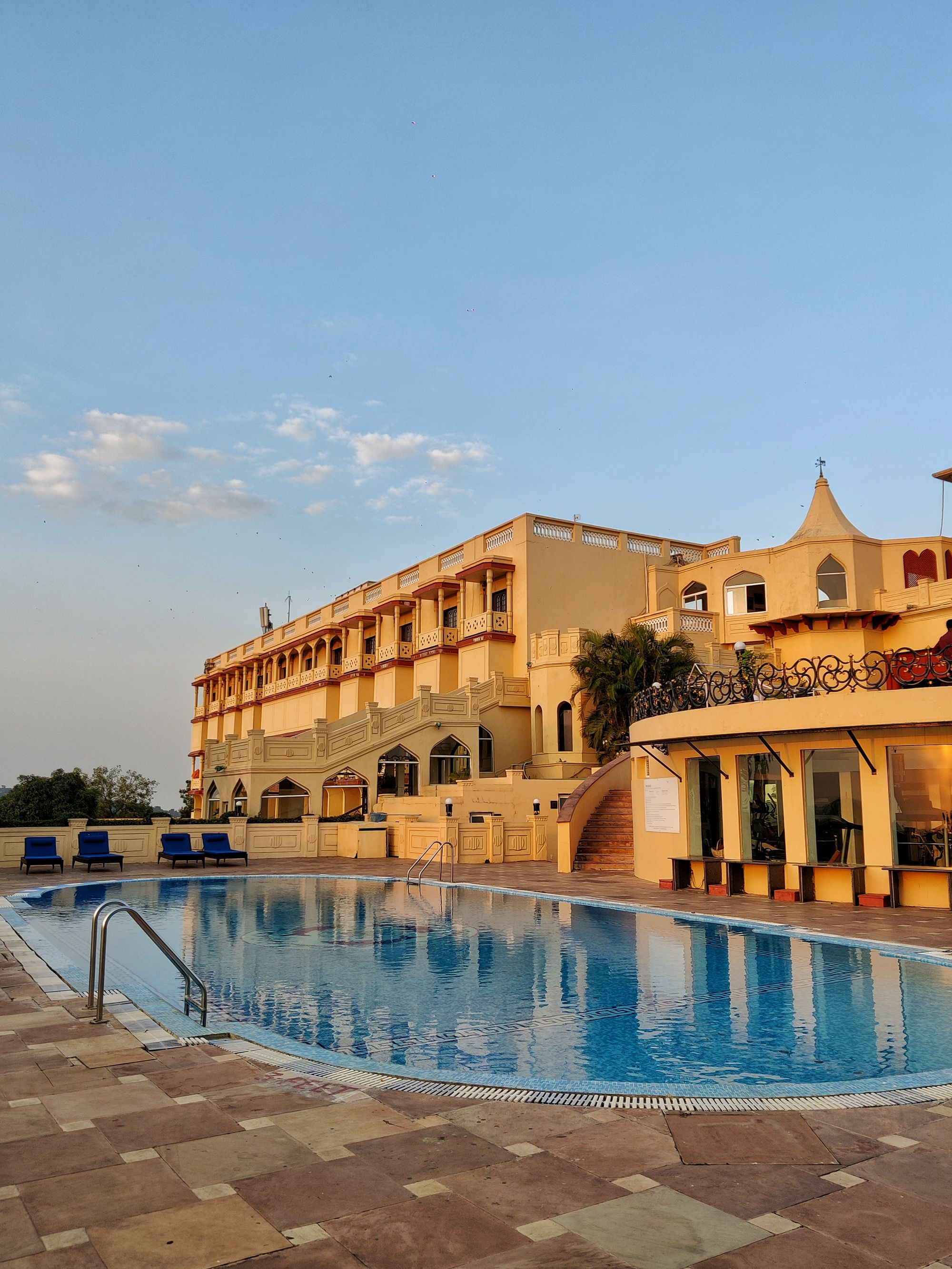 Luxury resort pool