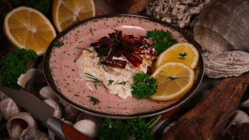 Homemade Delicious Food on Plate