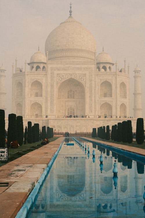 The Famous Taj Mahal in Agra, India