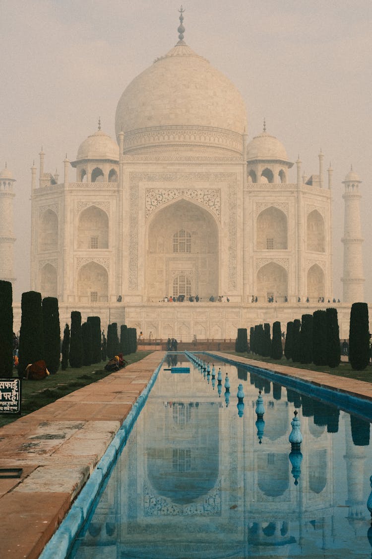 The Famous Taj Mahal In Agra, India