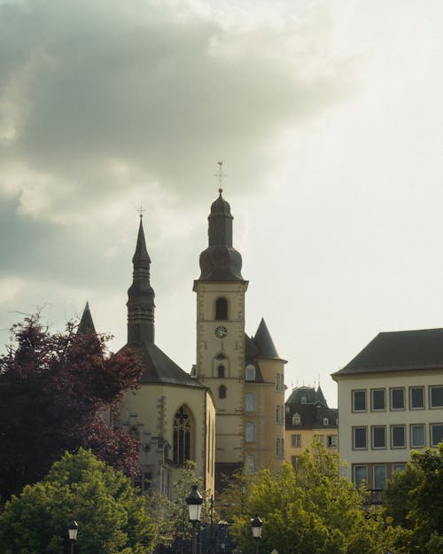 垂直拍攝, 尖頂, 巴伐利亞 的 免費圖庫相片