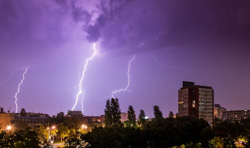 Gratis stockfoto met extreem weer, lightnings, noodweer Stockfoto