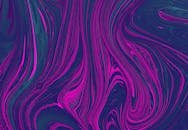 Close-up of Abstract Purple Painting