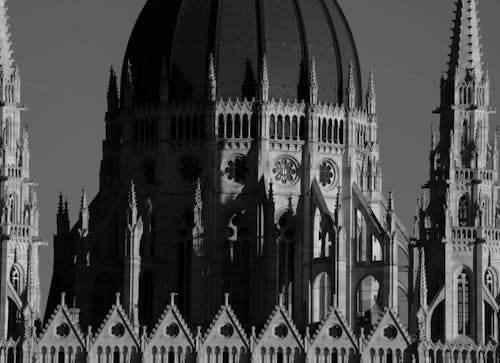 Δωρεάν στοκ φωτογραφιών με ασπρόμαυρο, Βουδαπέστη, γοτθικός