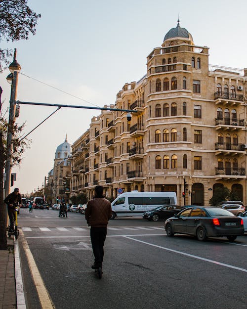 City Street in Baku 