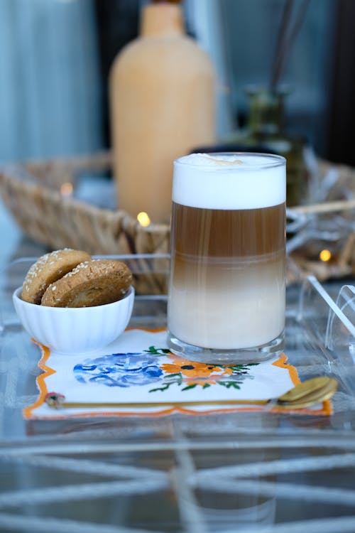 Základová fotografie zdarma na téma cookies, deska stolu, espreso