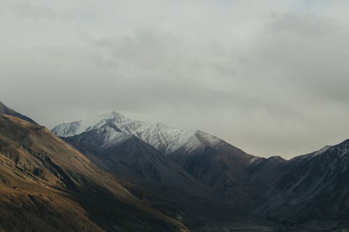 Landscape of a Mountain Range 