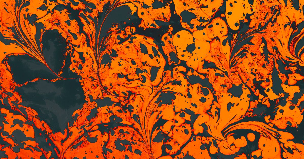 Orange Background Pattern Orange Pattern on Black Background · Free Stock Photo