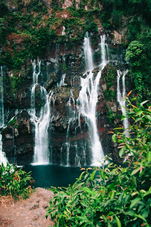 Free stock photo of beautiful nature, cascade, island