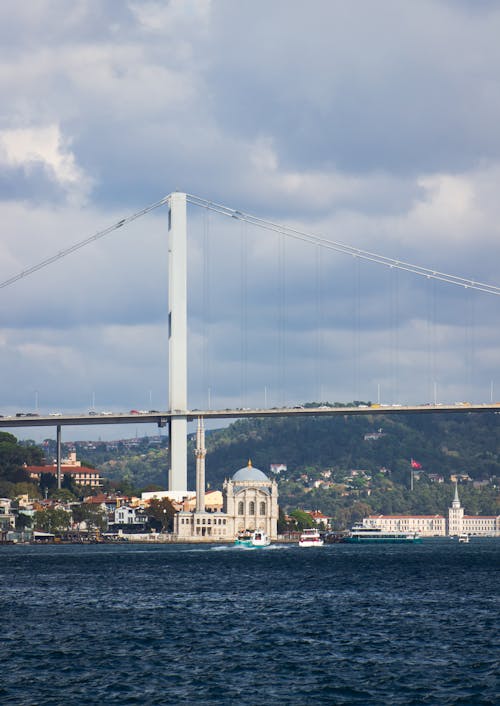 Sea Coast of Istanbul in Ortakoy
