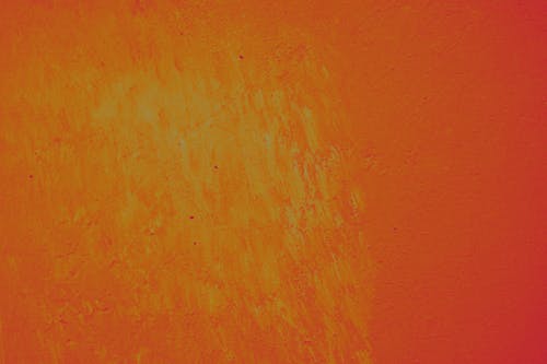 Uneven Orange Wall Paint Background