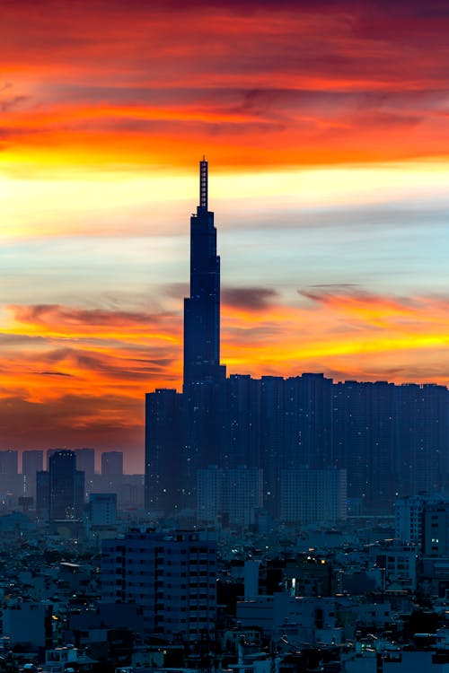 Photo of City Buildings during Dawn