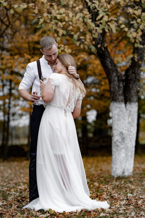 가을, 결혼 사진, 공원의 무료 스톡 사진