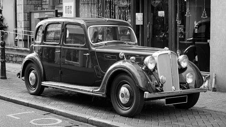 Vintage Rover 12 Car