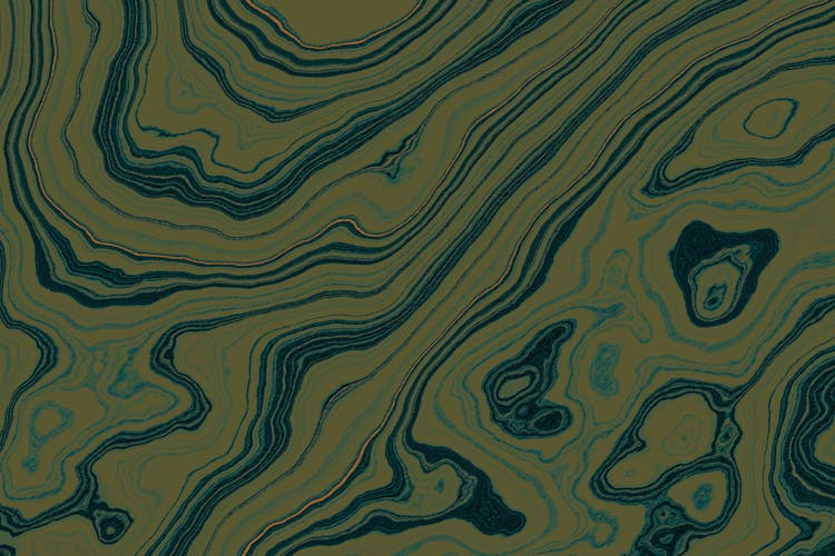 Abstract Color Pattern On Surface