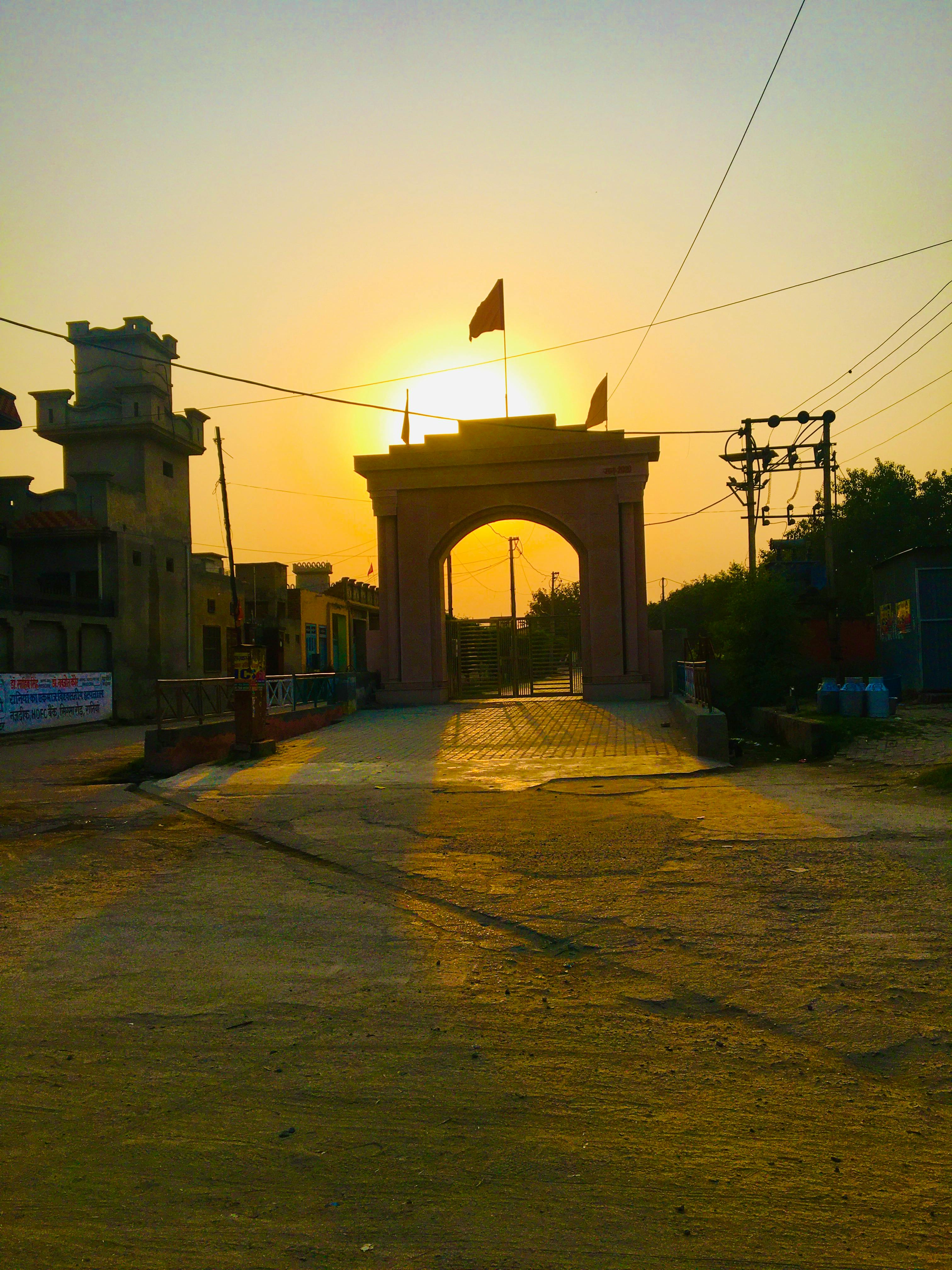 Panoramic view of St. Petersburg canals and architecture